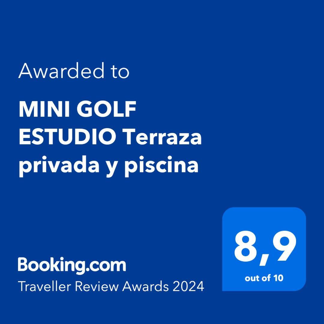 "Mini Golf Estudio" Terraza Privada Y Piscina سان ميغيل ذي أبونا المظهر الخارجي الصورة